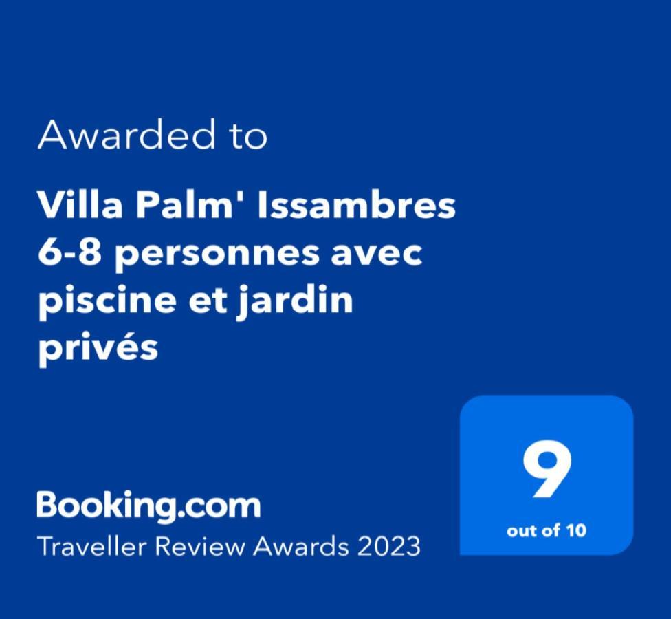 Villa Palm' Issambres 6-7 Personnes, Clim, Avec Piscine, Jardin Et Parking Prives La Garonnette-Plage Εξωτερικό φωτογραφία