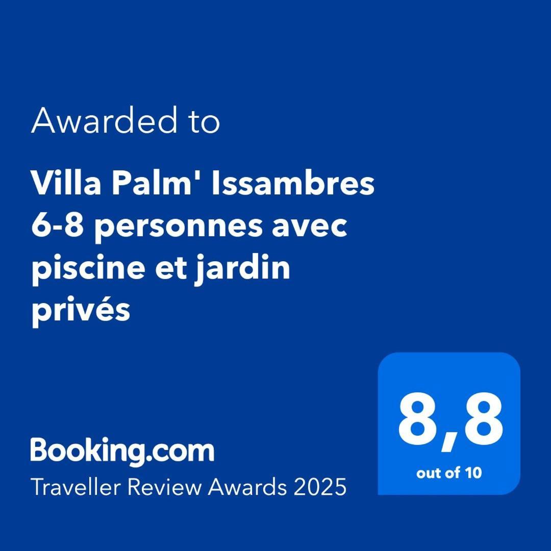Villa Palm' Issambres 6-7 Personnes, Clim, Avec Piscine, Jardin Et Parking Prives La Garonnette-Plage Εξωτερικό φωτογραφία
